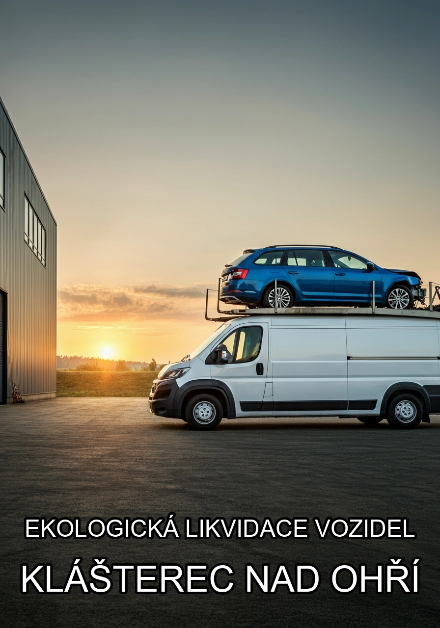 Likvidace vozidel Klasterec nad Ohri