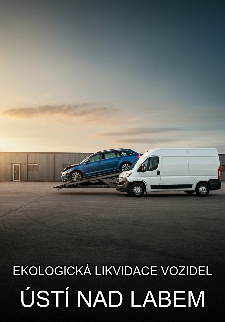 Likvidace vozidel Usti nad Labem